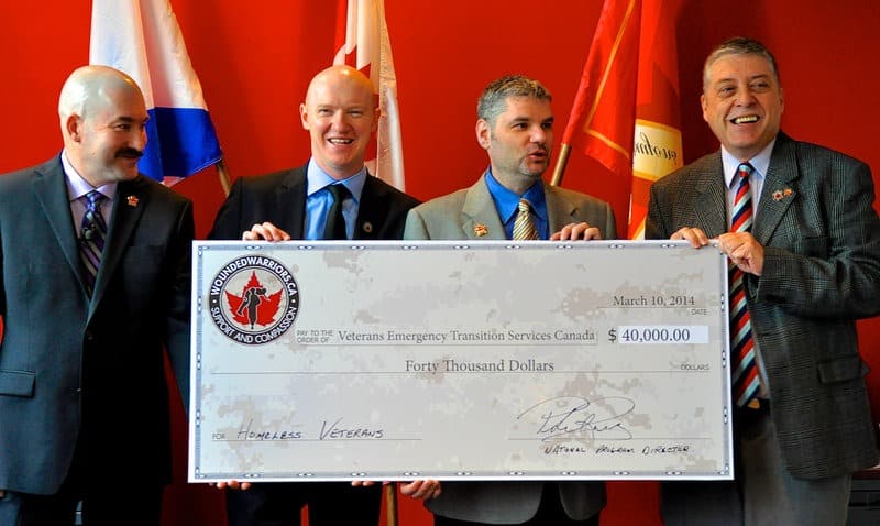 VETS Canada and Wounded Warriors Canada Partner to Help Homeless Vets