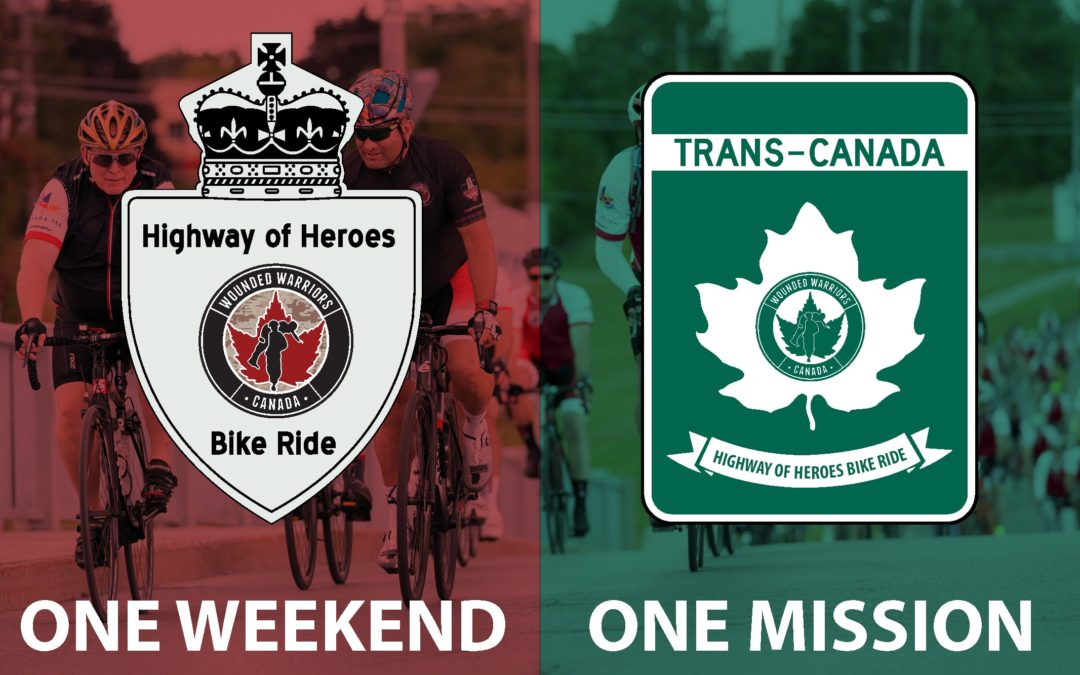 WOUNDED WARRIORS CANADA ANNOUNCES 2018 HIGHWAY OF HEROES BIKE RIDES