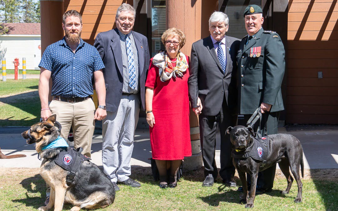 WOUNDED WARRIORS CANADA SETTING THE STANDARD WITH NEW PTSD SERVICE DOG VESTS