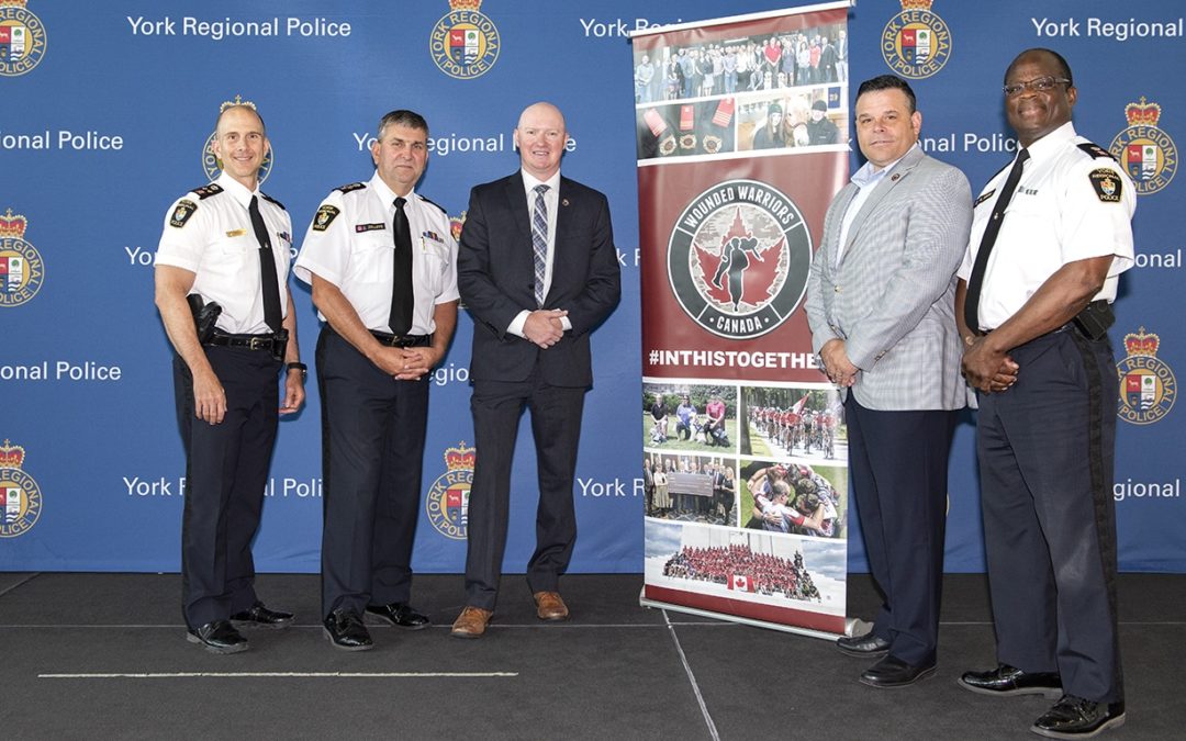 YORK REGIONAL POLICE PROUD TO PARTNER  WITH WOUNDED WARRIORS CANADA