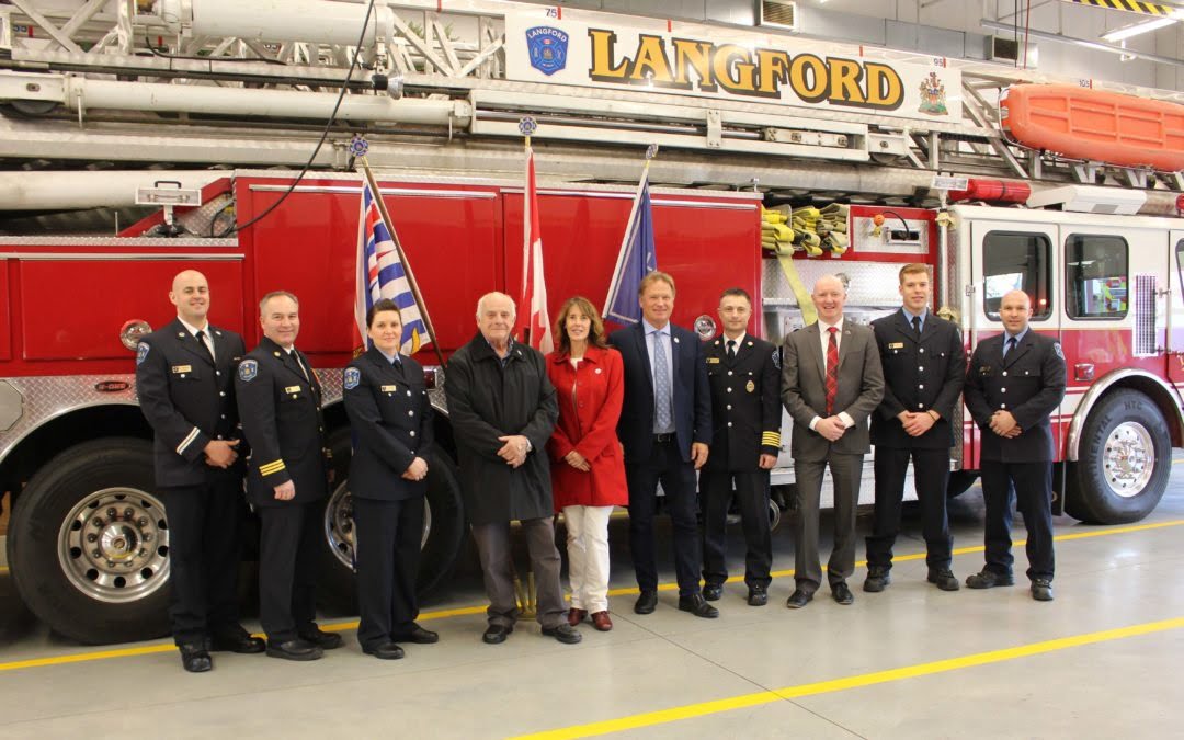 LANGFORD FIRE RESCUE PARTNERS WITH WOUNDED WARRIORS CANADA