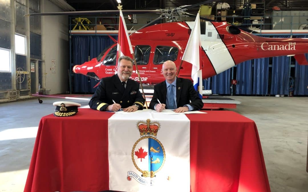 CANADIAN COAST GUARD PARTNERS WITH  WOUNDED WARRIORS CANADA