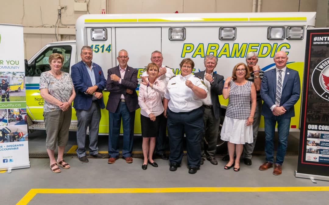 NORTHUMBERLAND PARAMEDICS PARTNERS WITH WOUNDED WARRIORS CANADA TO SUPPORT FIRST RESPONDER MENTAL HEALTH