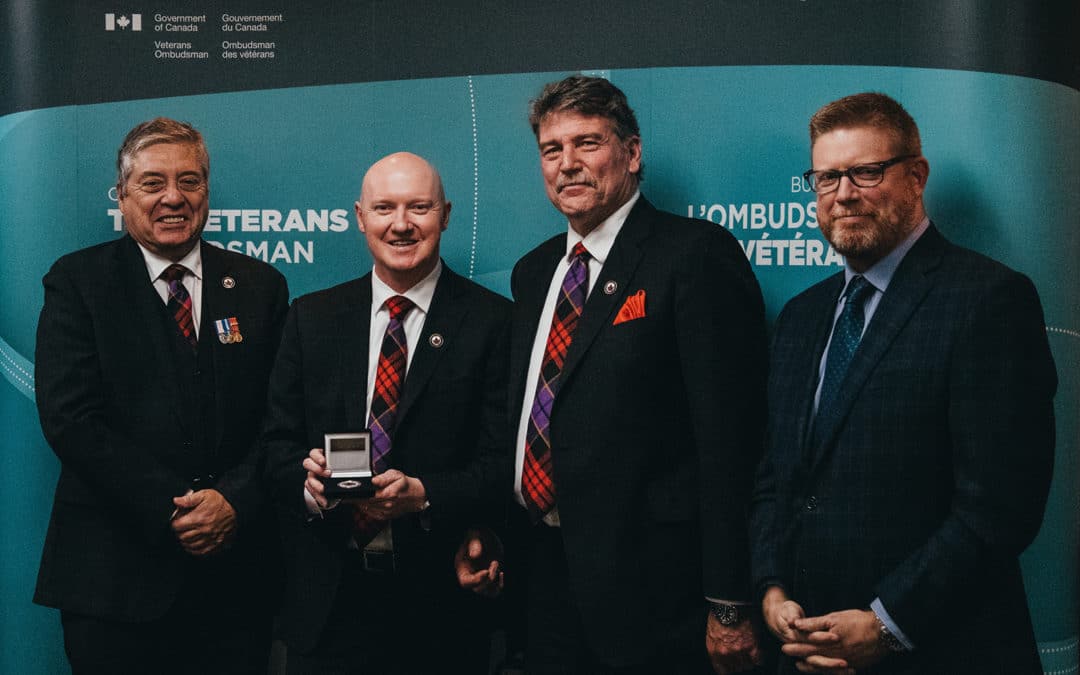 WOUNDED WARRIORS CANADA RECEIVES VETERANS OMBUDSMAN NATIONAL ORGANIZATION COMMENDATION