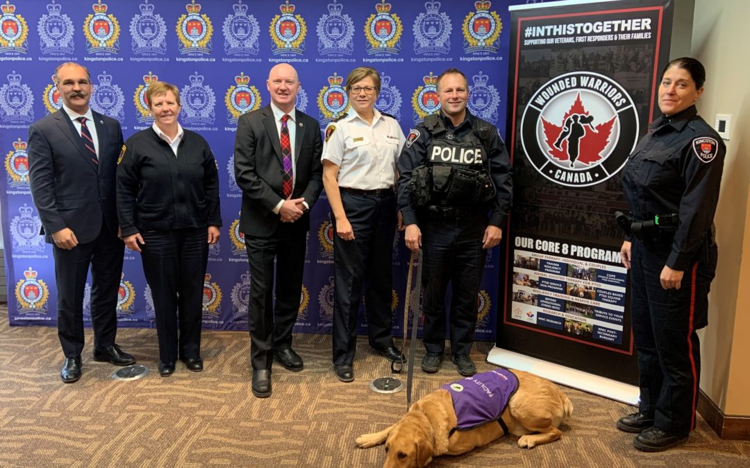 WOUNDED WARRIORS CANADA PARTNERS WITH KINGSTON POLICE