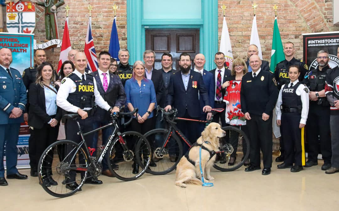 WOUNDED WARRIORS CANADA LAUNCHES RIDE FOR MENTAL HEALTH