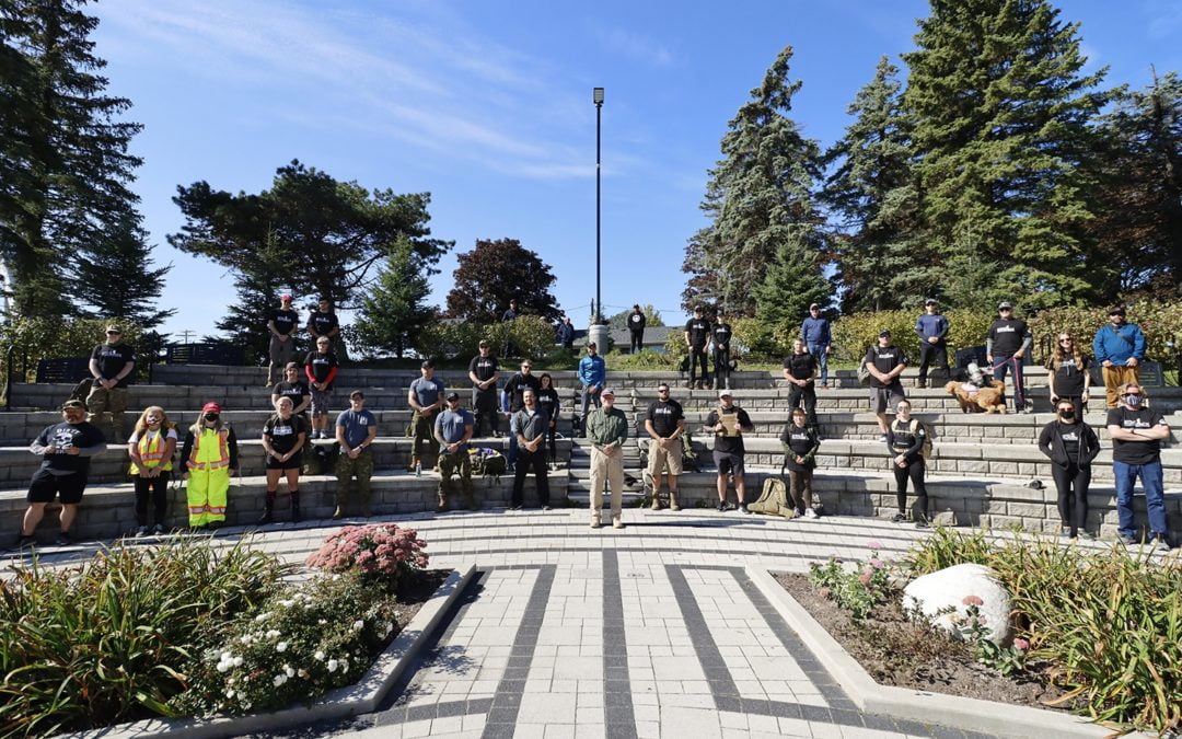 RUCKSACK MARCH RAISING FUNDS AND AWARENESS FOR WOUNDED WARRIORS CANADA