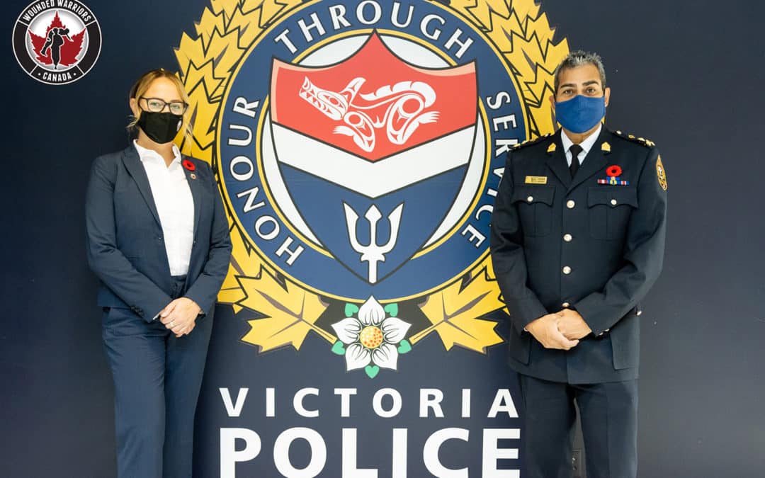 VICTORIA POLICE PARTNERS WITH WOUNDED WARRIORS CANADA