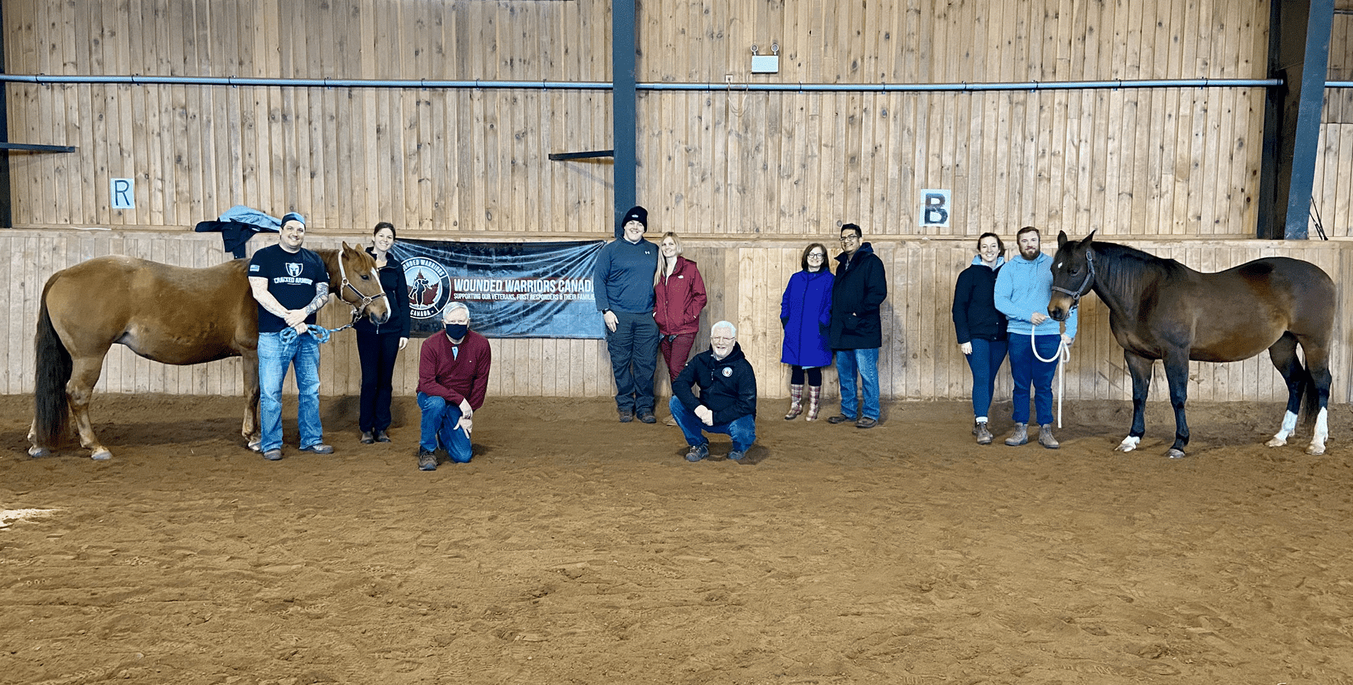 Couples-Based Equine Therapy participants