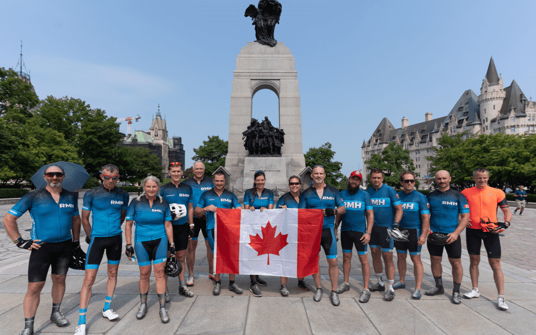 CYCLISTS FROM COAST-TO-COAST TAKE PART IN THE NATIONAL RIDE FOR MENTAL HEALTH