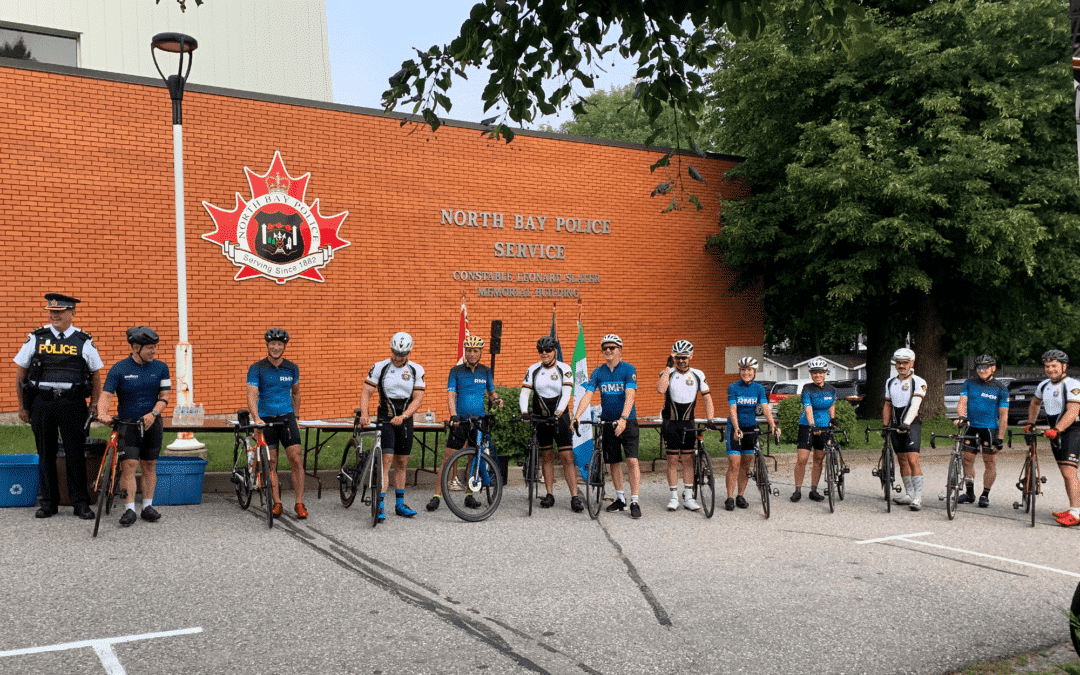 North Bay Police Service Partners with  Wounded Warriors Canada and Hosts 2021 Ride for Mental Health