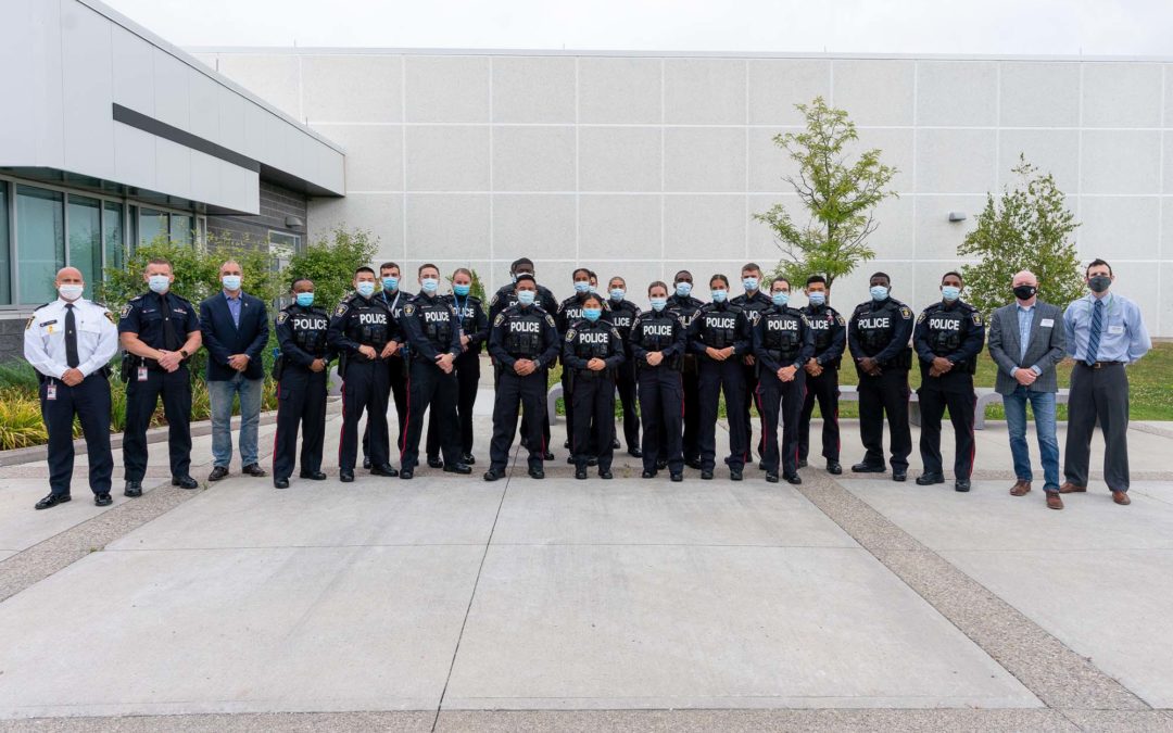 YORK REGIONAL POLICE RECRUITS FIRST IN CANADA TO RECEIVE BEFORE OPERATIONAL STRESS (BOS) TRAINING