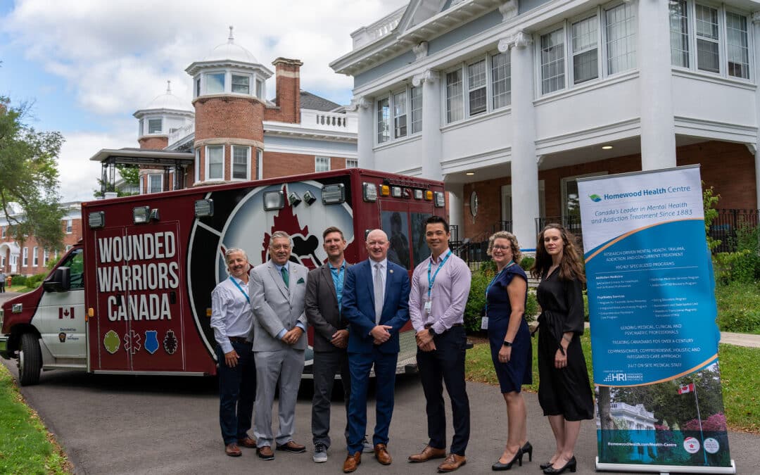 Wounded Warriors Canada and Homewood Health Announce National Partnership Aimed at Enhancing Mental Health Care for Veterans and First Responders
