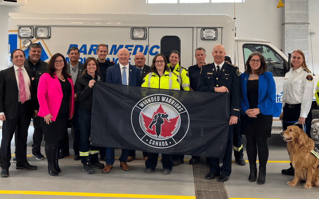 LEEDS GRENVILLE PARAMEDIC SERVICES PARTNERS WITH WOUNDED WARRIORS CANADA