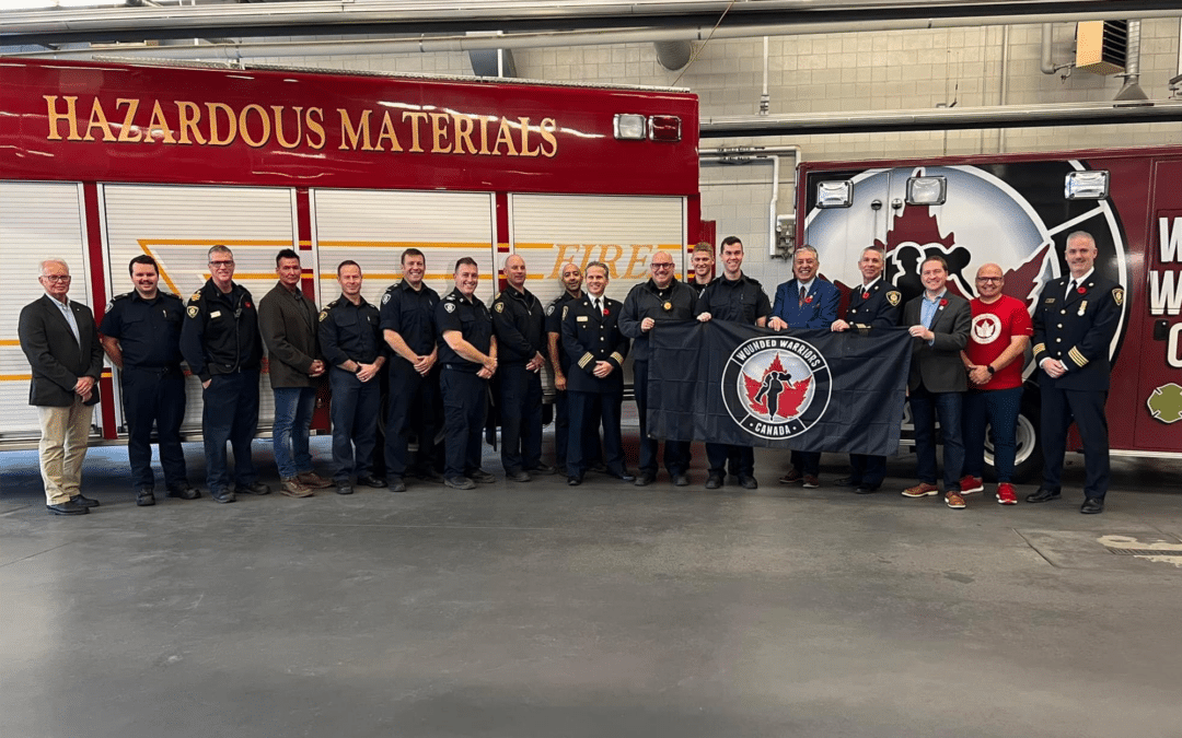 LONDON FIRE DEPARTMENT PARTNERS WITH WOUNDED WARRIORS CANADA