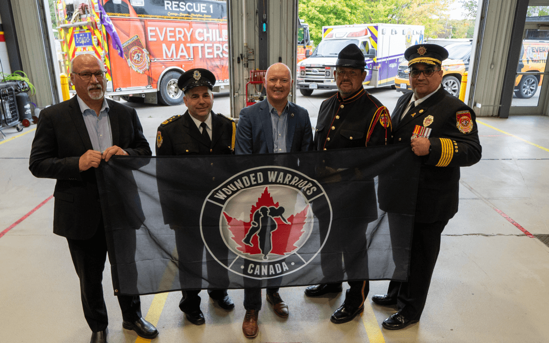 SIX NATIONS POLICE, FIRE AND PARAMEDIC SERVICES PARTNER WITH WOUNDED WARRIORS CANADA