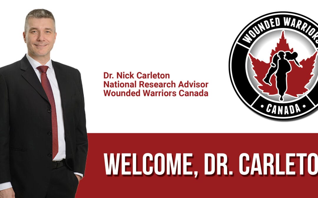 DR. NICK CARLETON APPOINTED WWC NATIONAL RESEARCH ADVISOR