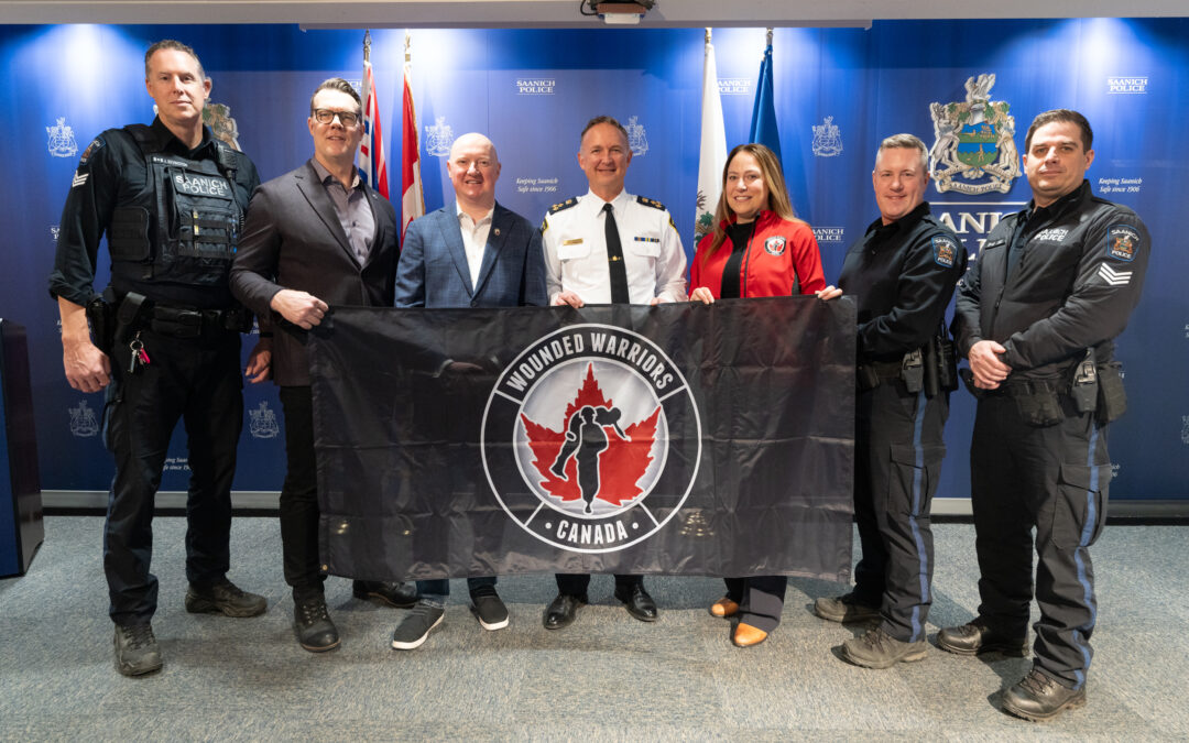 SAANICH POLICE DEPARTMENT AND SAANICH POLICE ASSOCIATION PARTNER WITH WOUNDED WARRIORS CANADA FOR ENHANCED MENTAL HEALTH SUPPORT