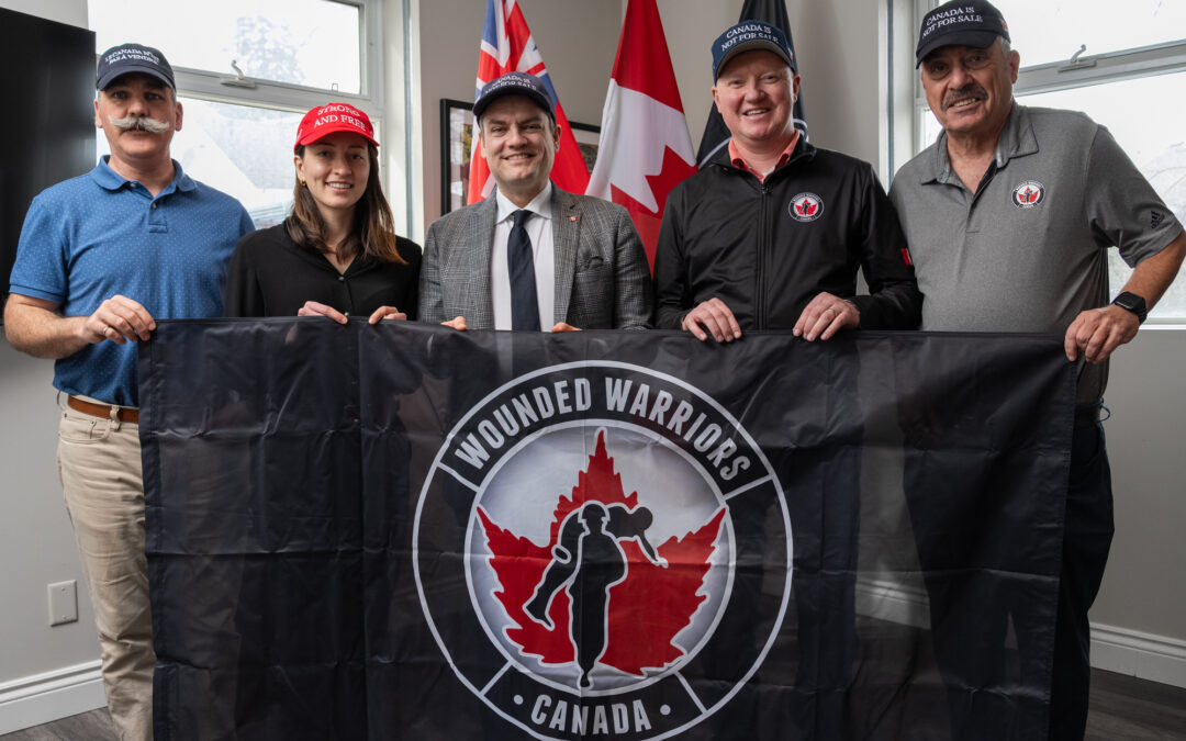 CANADA IS NOT FOR SALE PARTNERS WITH WOUNDED WARRIORS CANADA